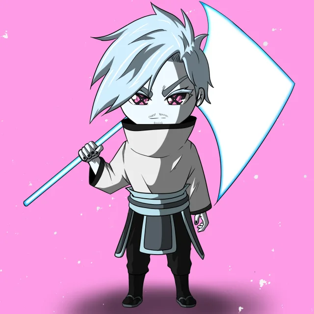 ALIEN #703. Version Chibi du NFT Alienzone.