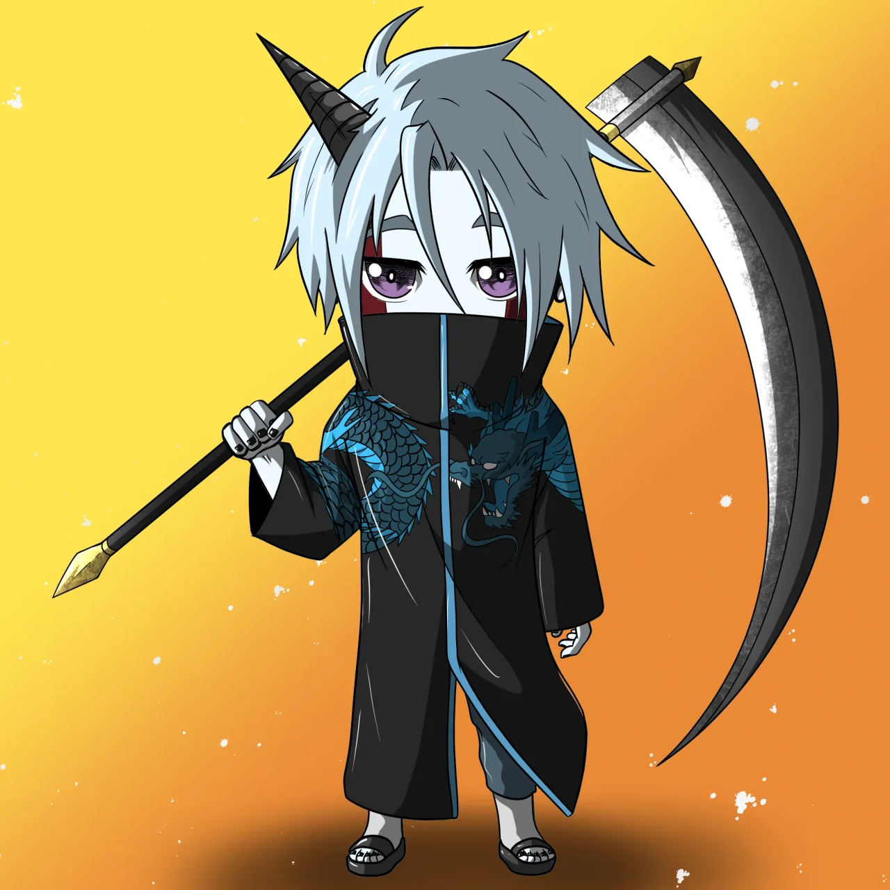 ALIEN #707. Alienzone NFT Chibi artwork.