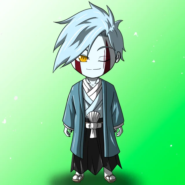 ALIEN #710. Version Chibi du NFT Alienzone.