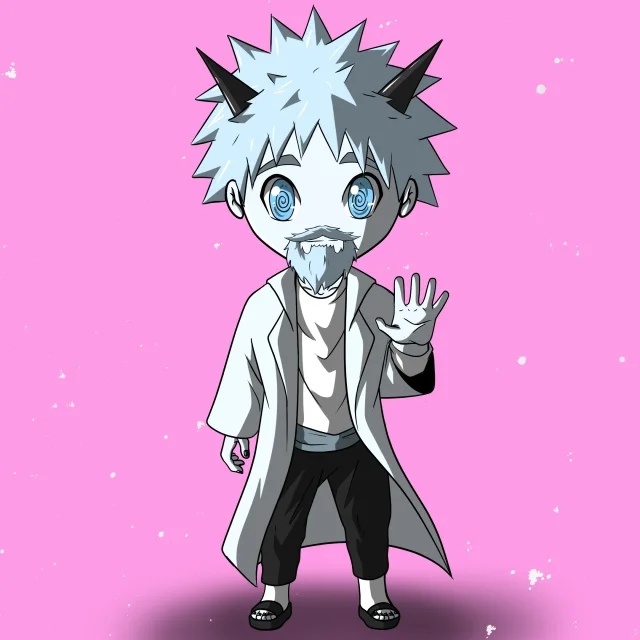 ALIEN #712. Version Chibi du NFT Alienzone.