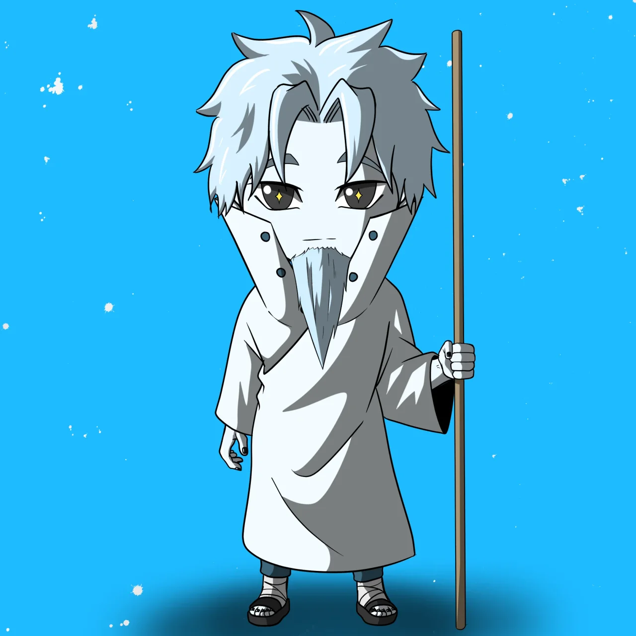 ALIEN #713. Version Chibi du NFT Alienzone.