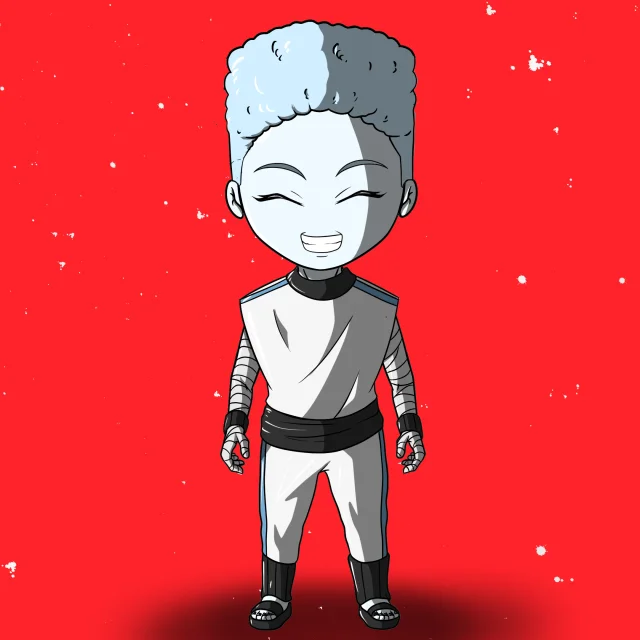 ALIEN #715. Version Chibi du NFT Alienzone.