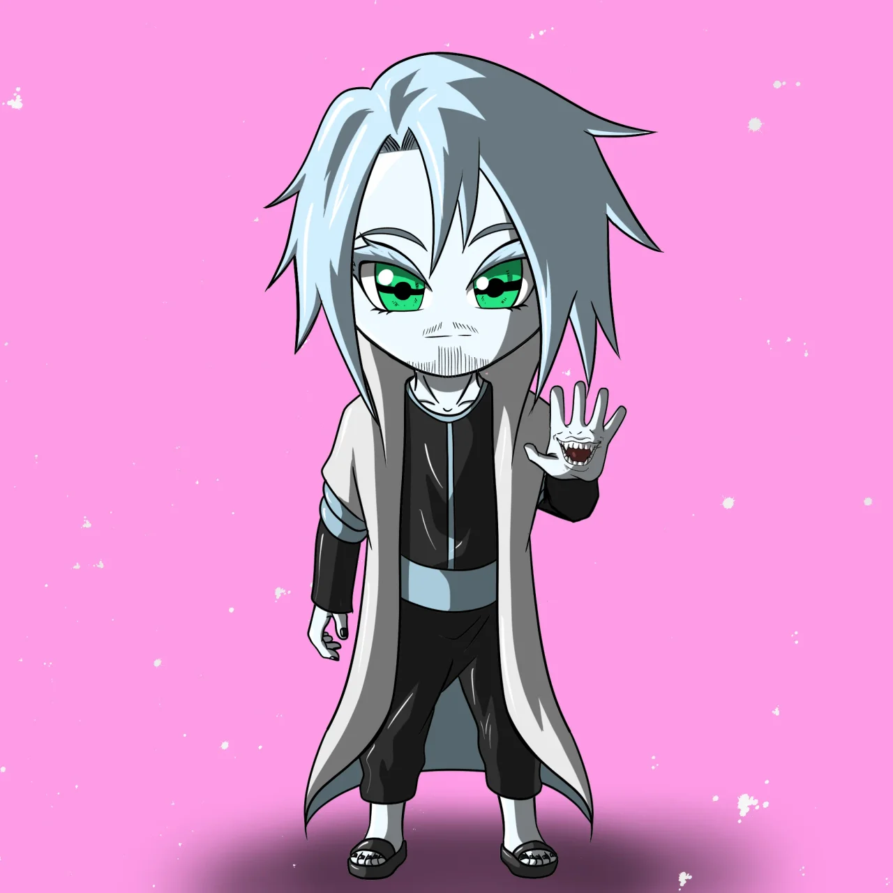 ALIEN #720. Alienzone NFT Chibi artwork.