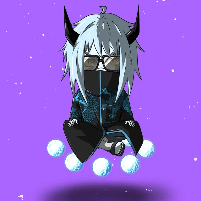 ALIEN #722. Version Chibi du NFT Alienzone.
