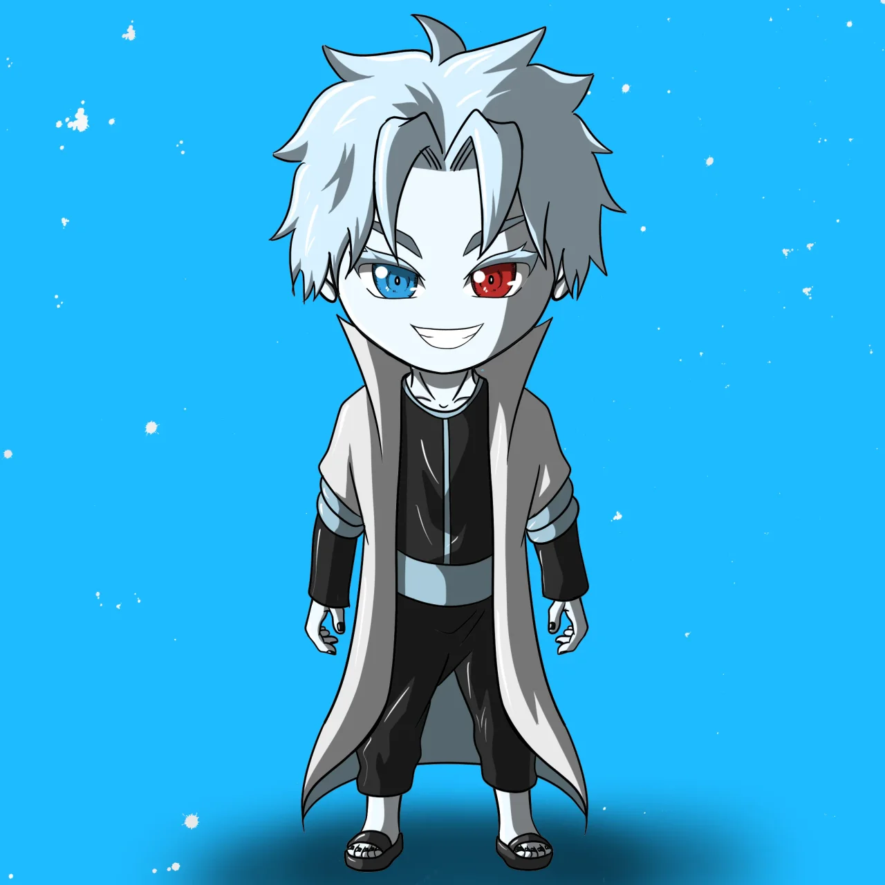 ALIEN #727. Alienzone NFT Chibi artwork.