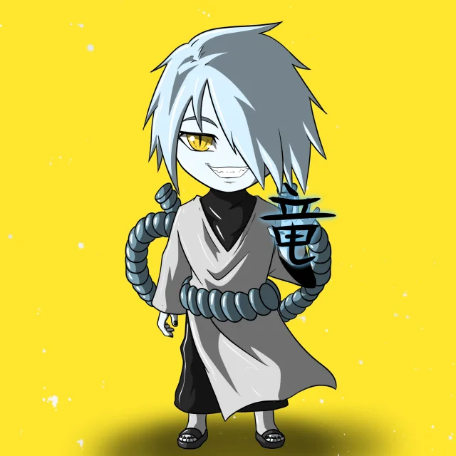 ALIEN #734. Version Chibi du NFT Alienzone.