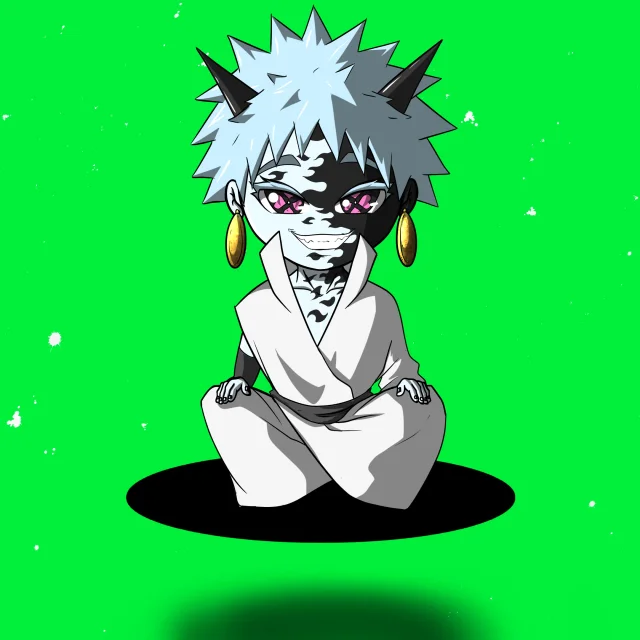 ALIEN #736. Version Chibi du NFT Alienzone.