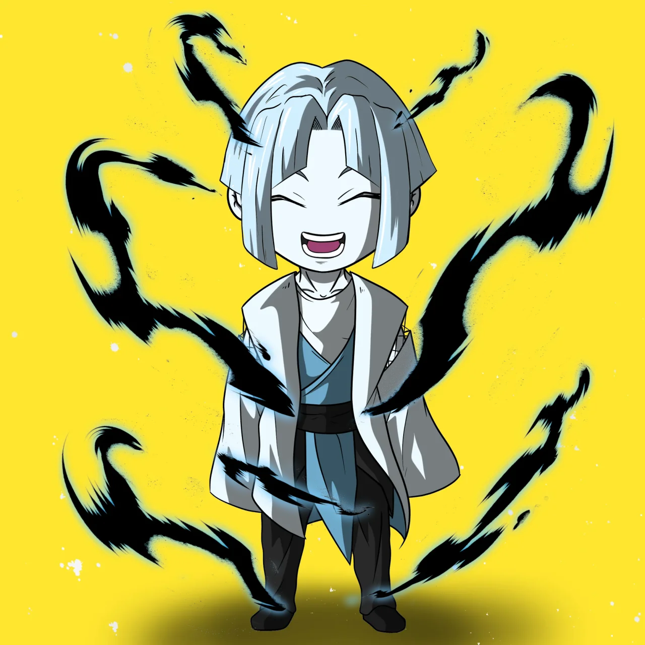 ALIEN #737. Alienzone NFT Chibi artwork.