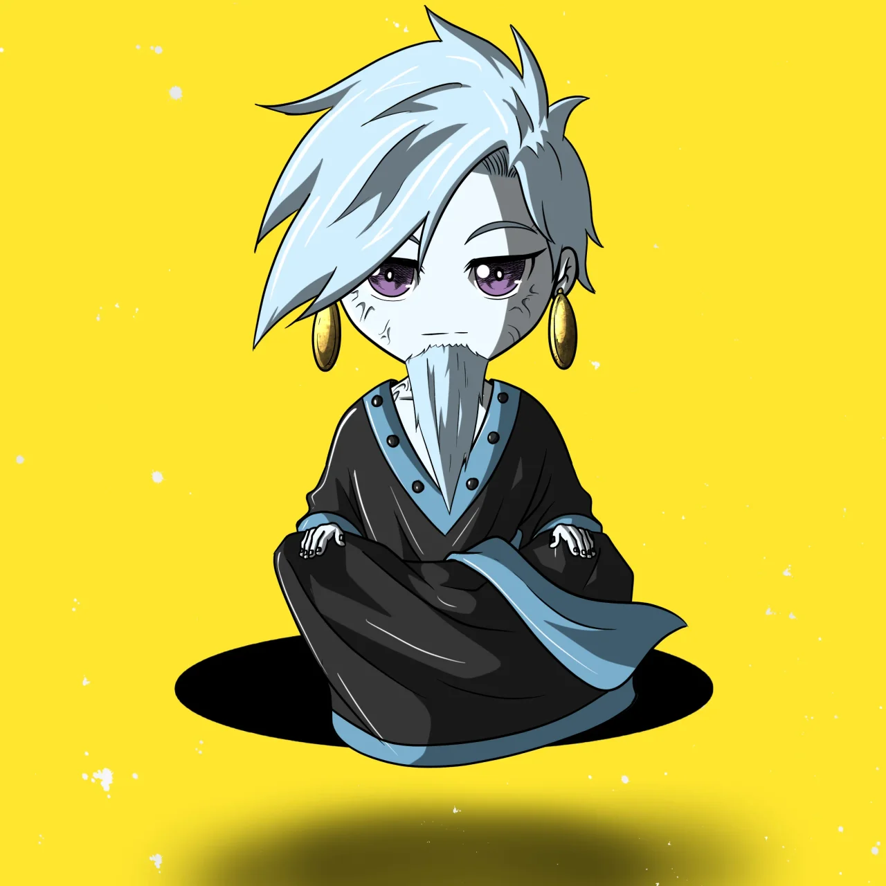 ALIEN #748. Alienzone NFT Chibi artwork.