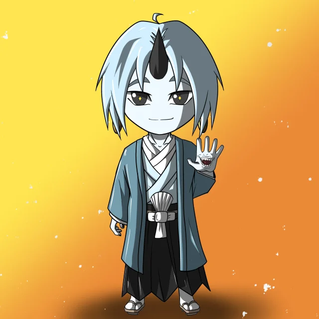 ALIEN #754. Version Chibi du NFT Alienzone.