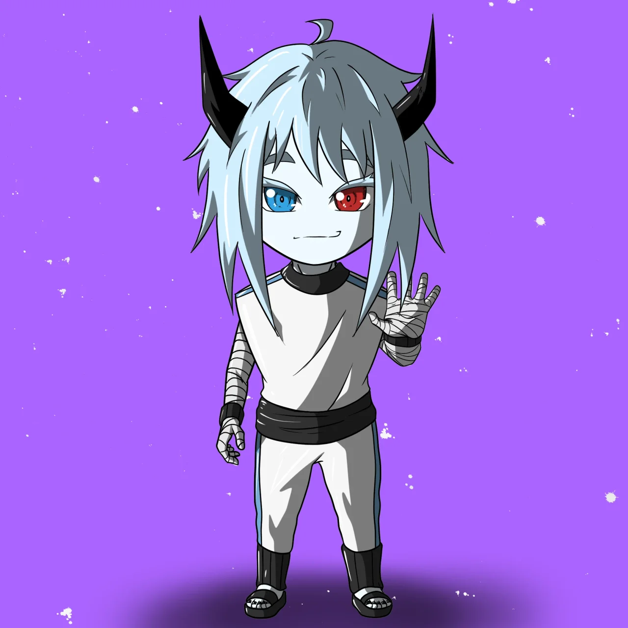 ALIEN #757. Alienzone NFT Chibi artwork.