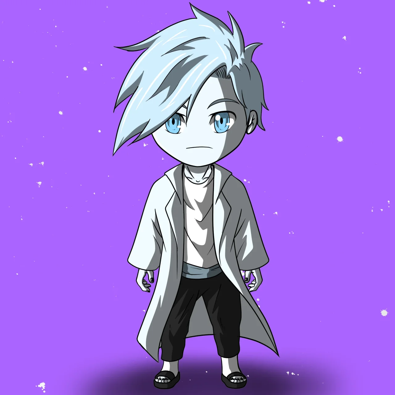 ALIEN #76. Alienzone NFT Chibi artwork.