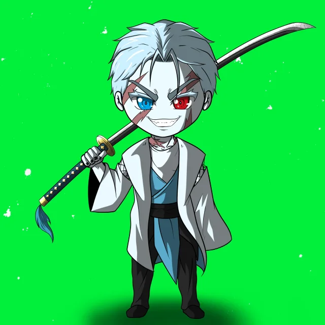 ALIEN #761. Version Chibi du NFT Alienzone.