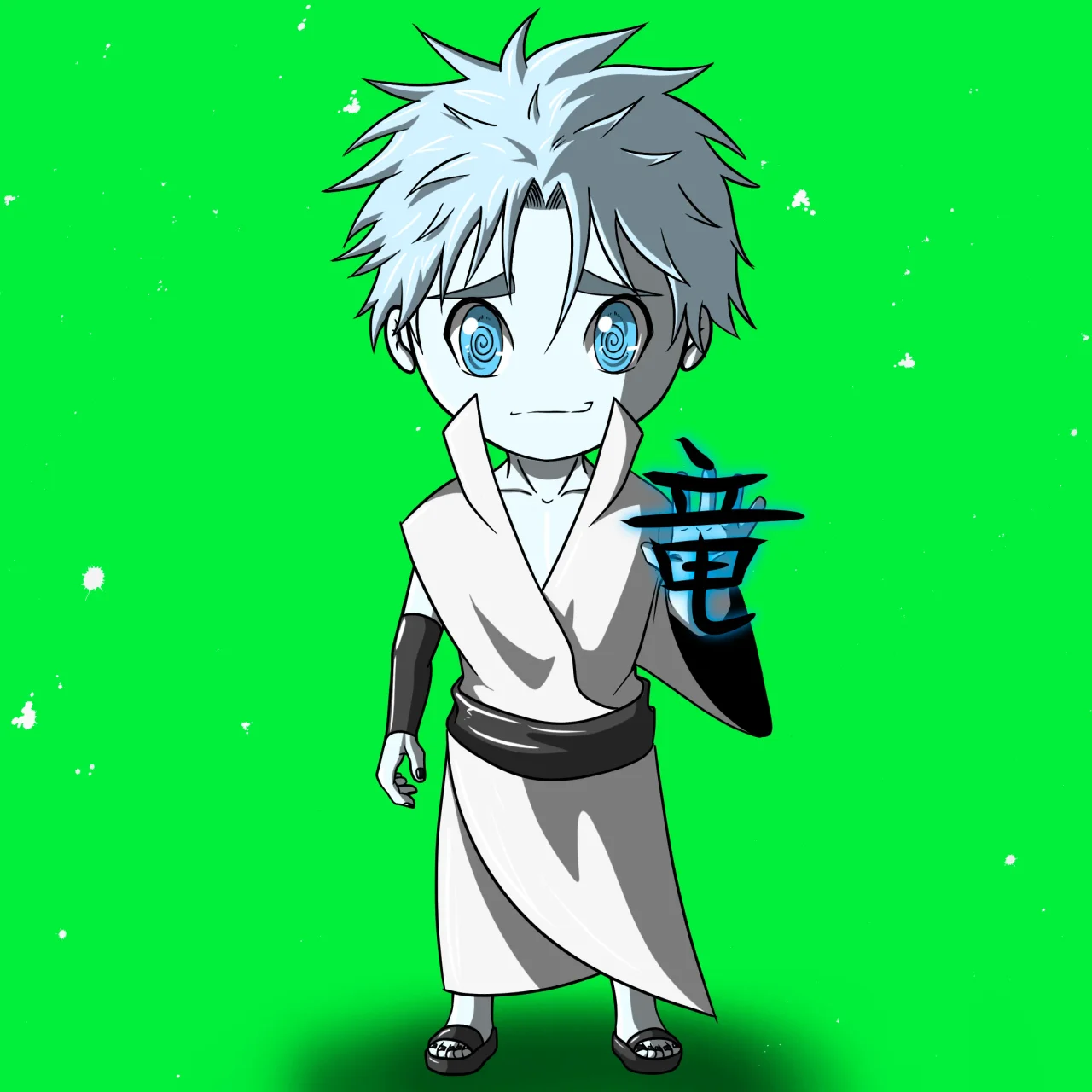 ALIEN #770. Alienzone NFT Chibi artwork.