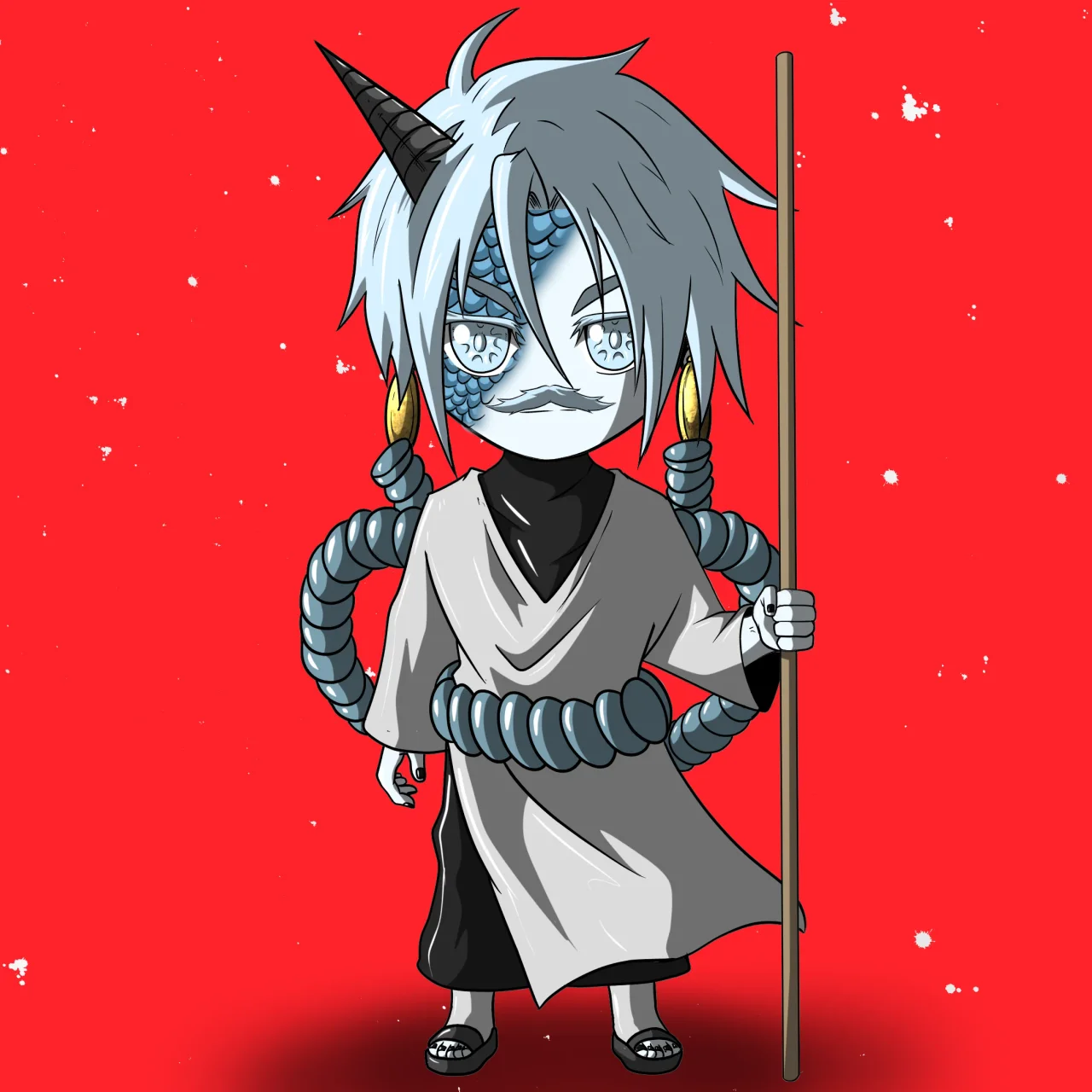 ALIEN #773. Alienzone NFT Chibi artwork.