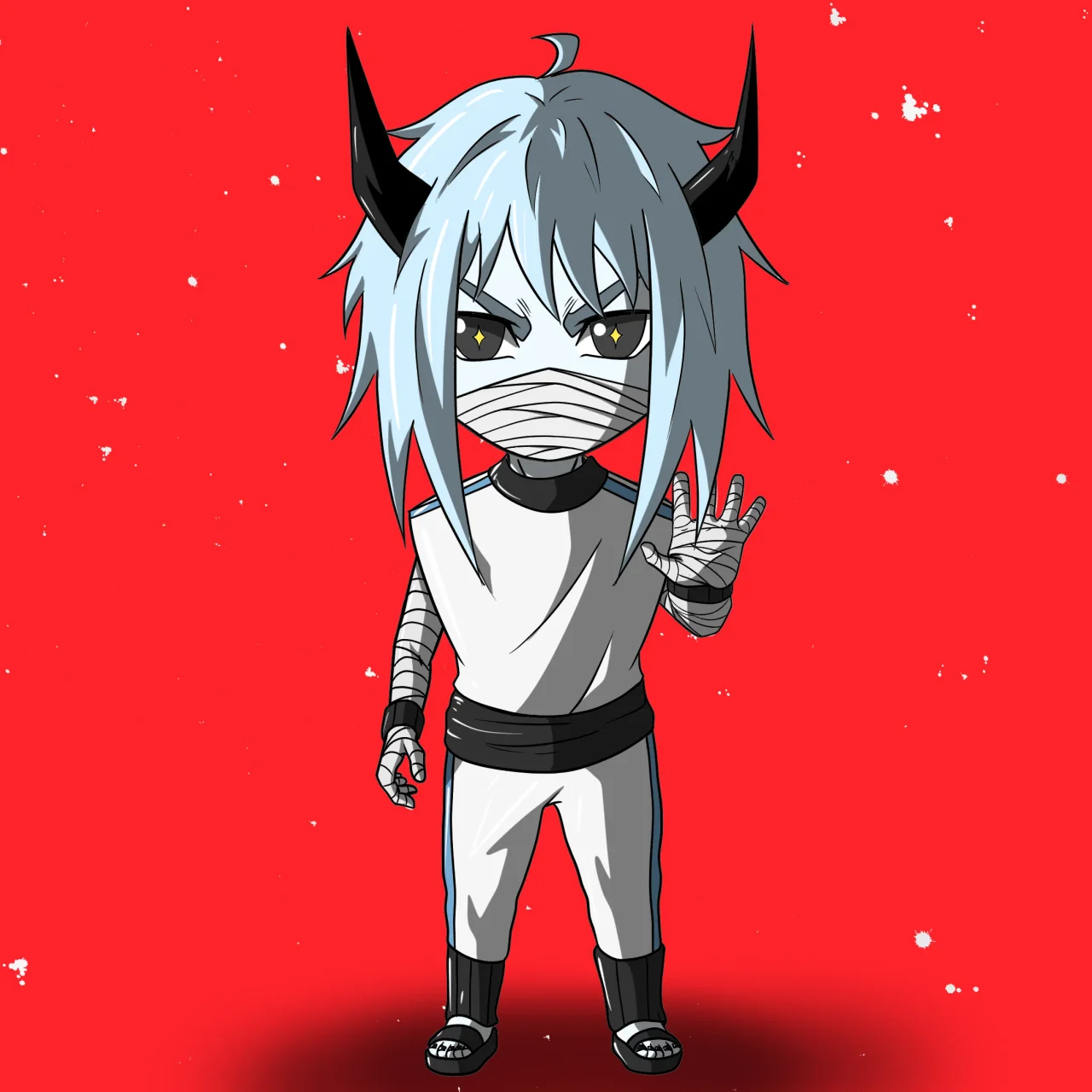 ALIEN #775. Alienzone NFT Chibi artwork.