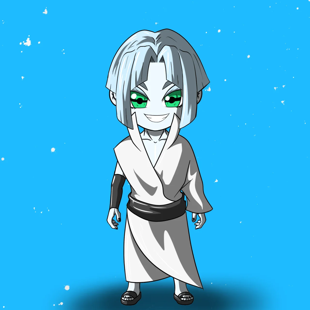 ALIEN #778. Alienzone NFT Chibi artwork.