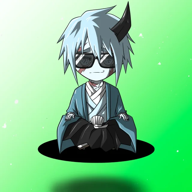 ALIEN #779. Version Chibi du NFT Alienzone.