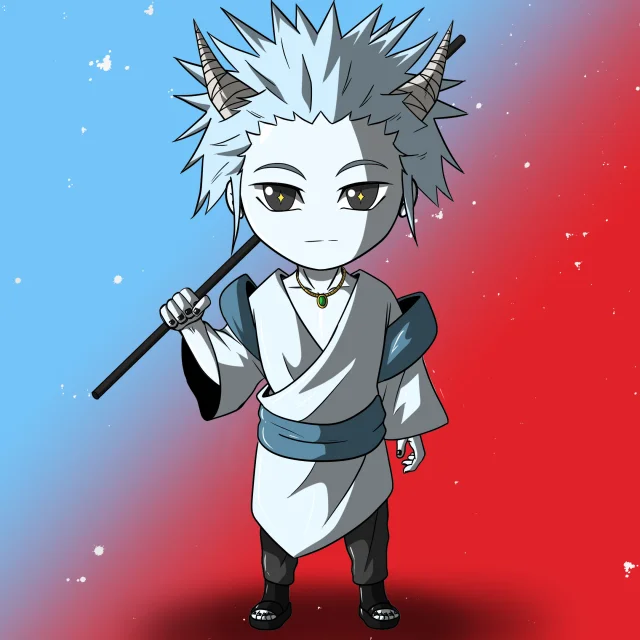 ALIEN #780. Version Chibi du NFT Alienzone.