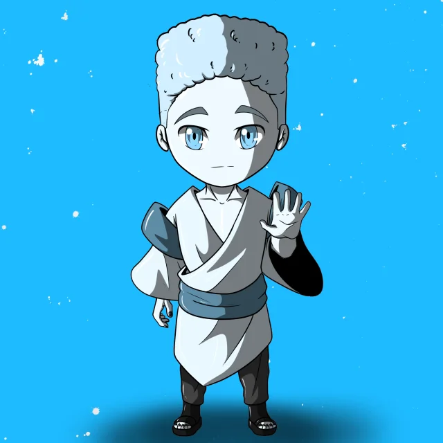 ALIEN #782. Version Chibi du NFT Alienzone.