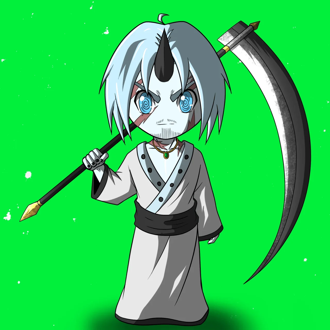 ALIEN #783. Alienzone NFT Chibi artwork.