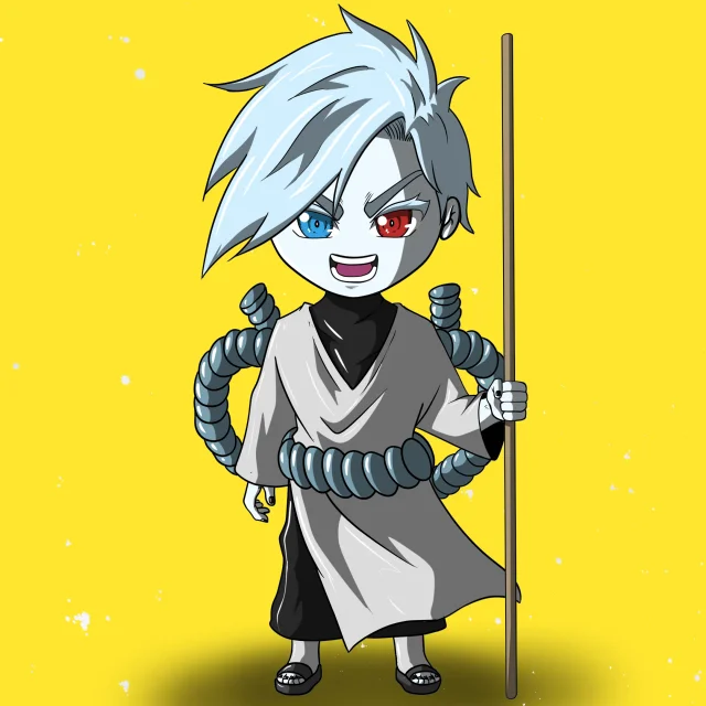 ALIEN #784. Version Chibi du NFT Alienzone.