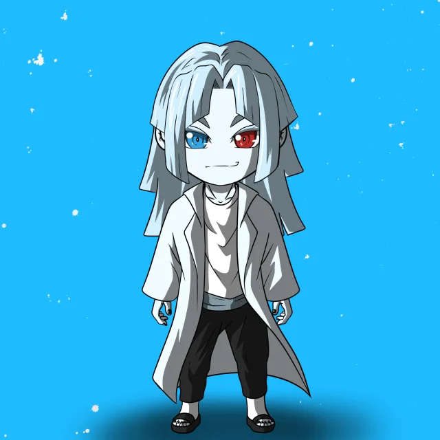 ALIEN #785. Version Chibi du NFT Alienzone.