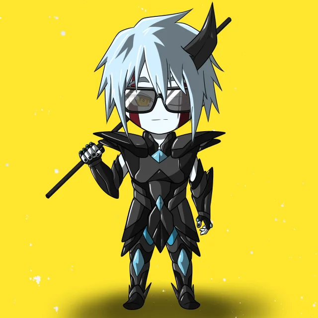 ALIEN #788. Version Chibi du NFT Alienzone.