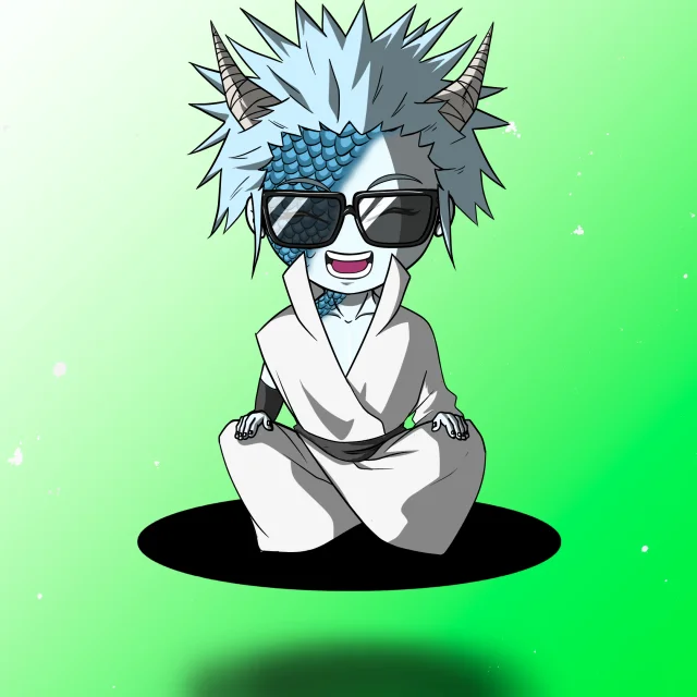 ALIEN #793. Version Chibi du NFT Alienzone.
