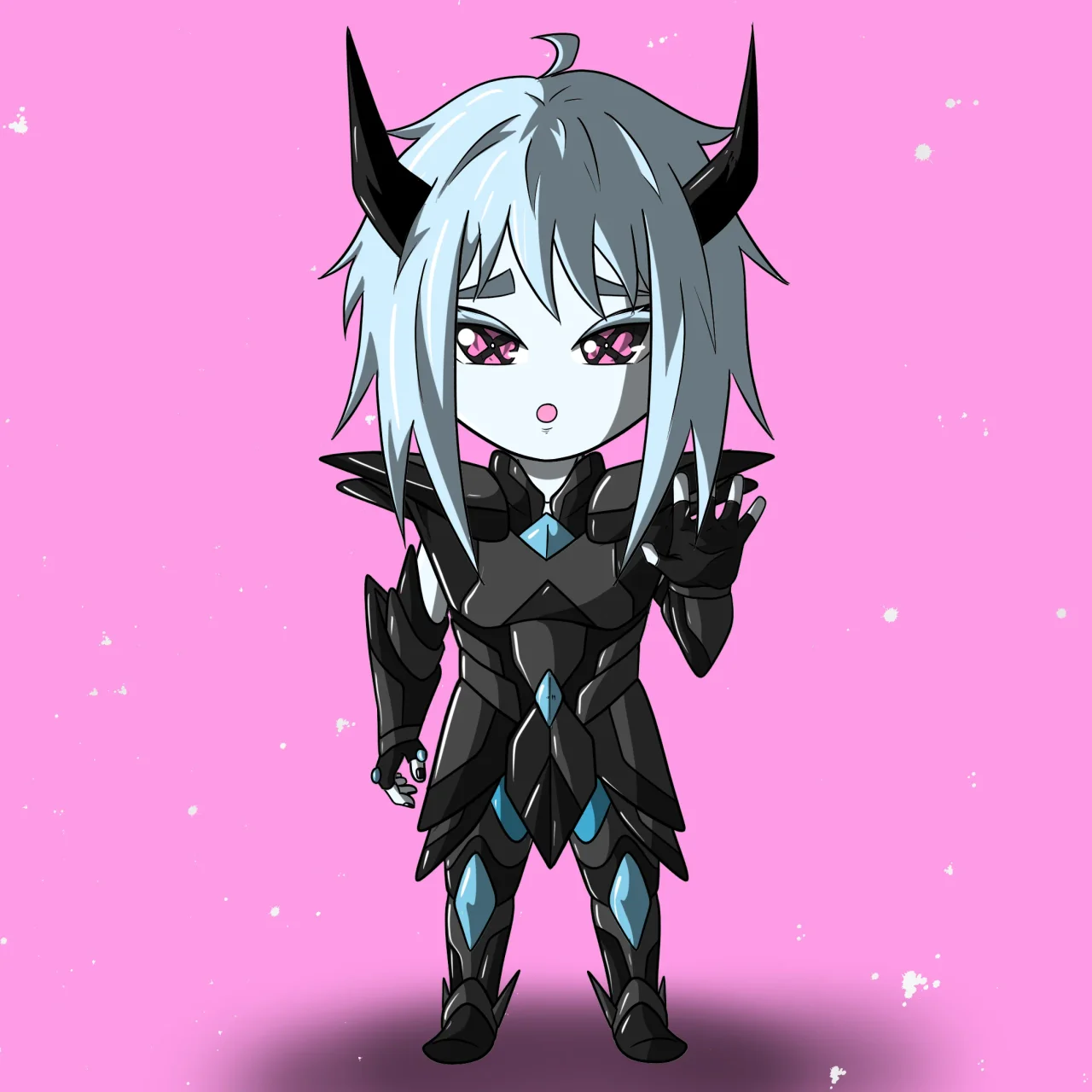 ALIEN #797. Alienzone NFT Chibi artwork.