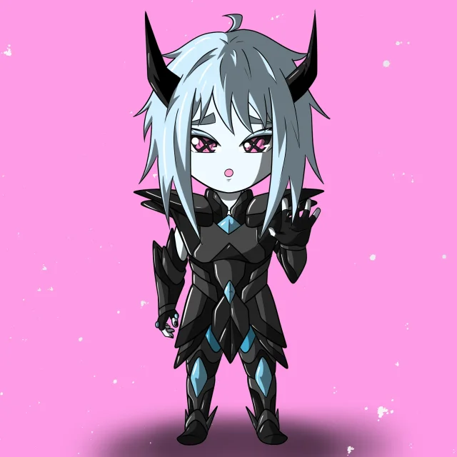ALIEN #797. Version Chibi du NFT Alienzone.