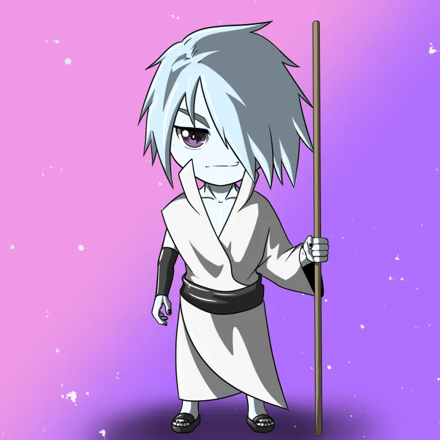 ALIEN #800. Version Chibi du NFT Alienzone.
