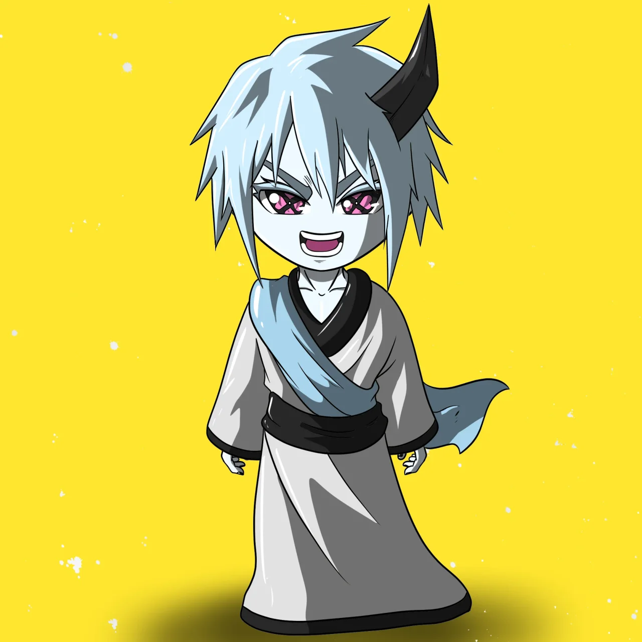 ALIEN #801. Version Chibi du NFT Alienzone.