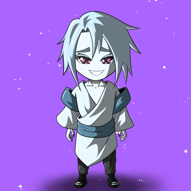 ALIEN #803. Version Chibi du NFT Alienzone.