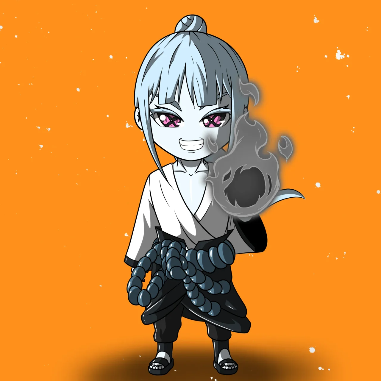 ALIEN #806. Alienzone NFT Chibi artwork.