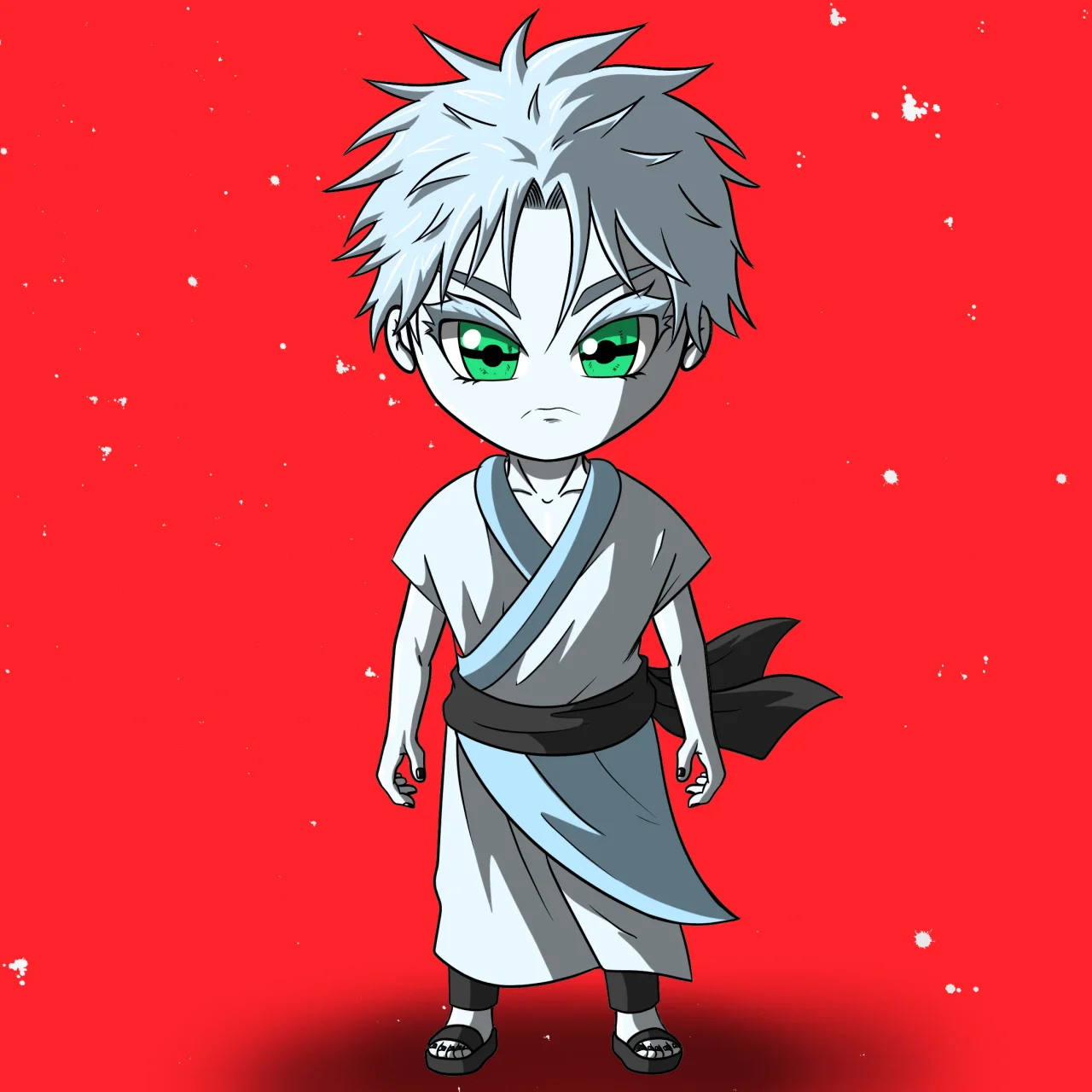ALIEN #811. Alienzone NFT Chibi artwork.