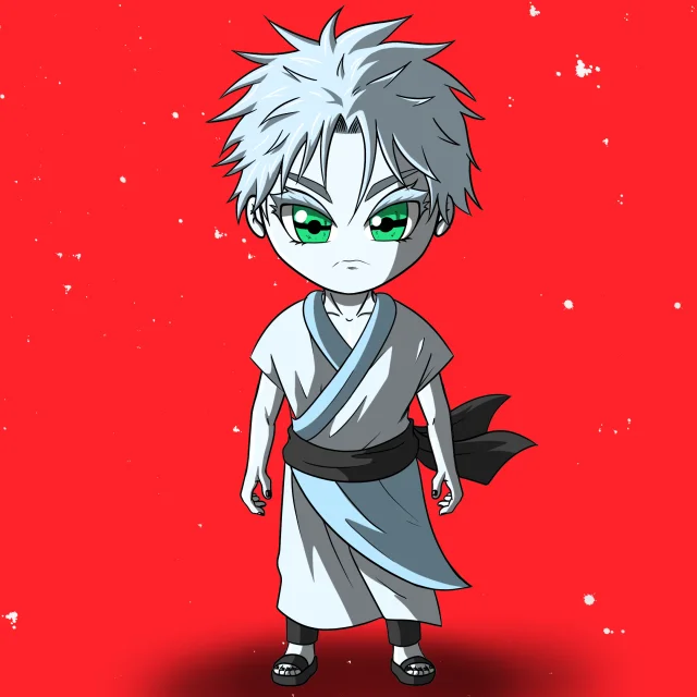 ALIEN #811. Version Chibi du NFT Alienzone.