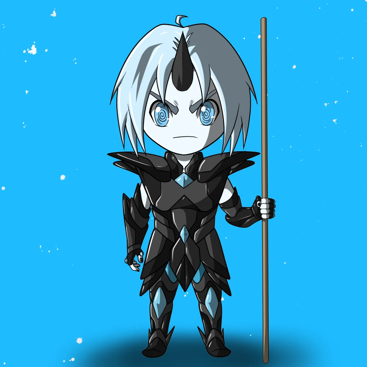 ALIEN #813. Version Chibi du NFT Alienzone.