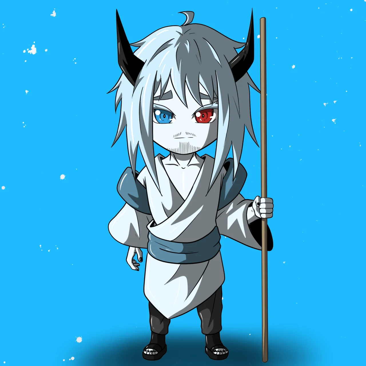ALIEN #814. Version Chibi du NFT Alienzone.
