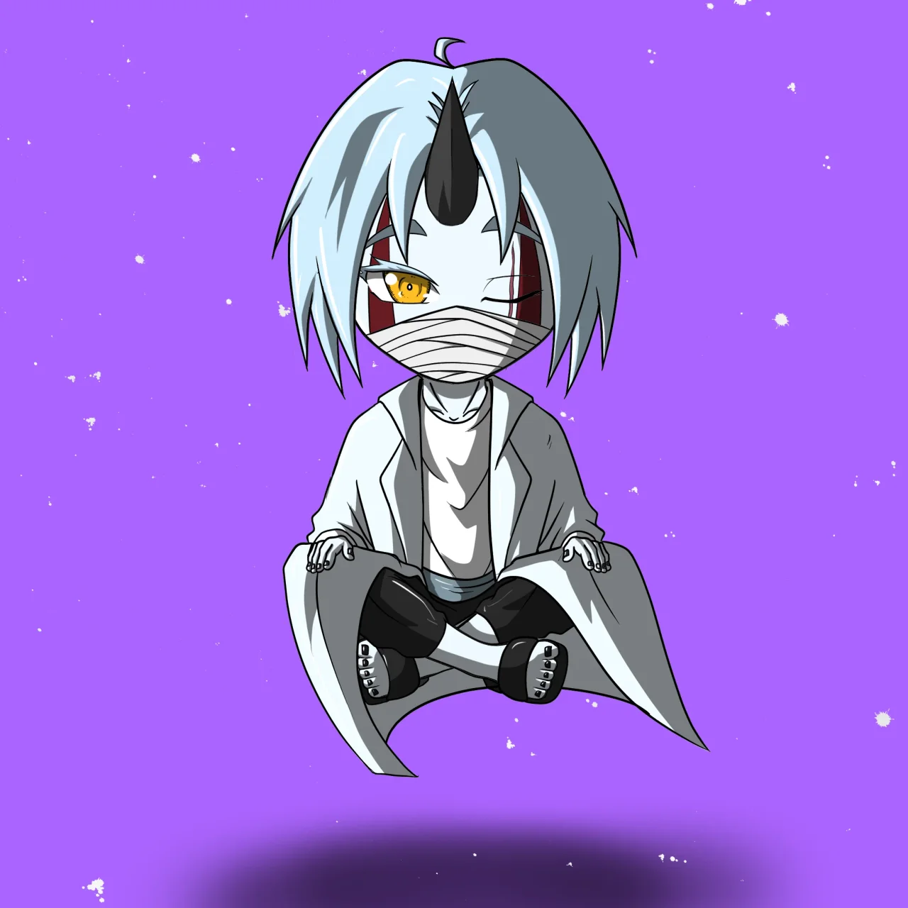 ALIEN #818. Alienzone NFT Chibi artwork.