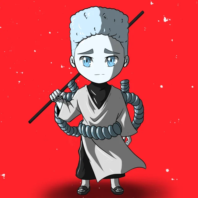 ALIEN #82. Alienzone NFT Chibi artwork.