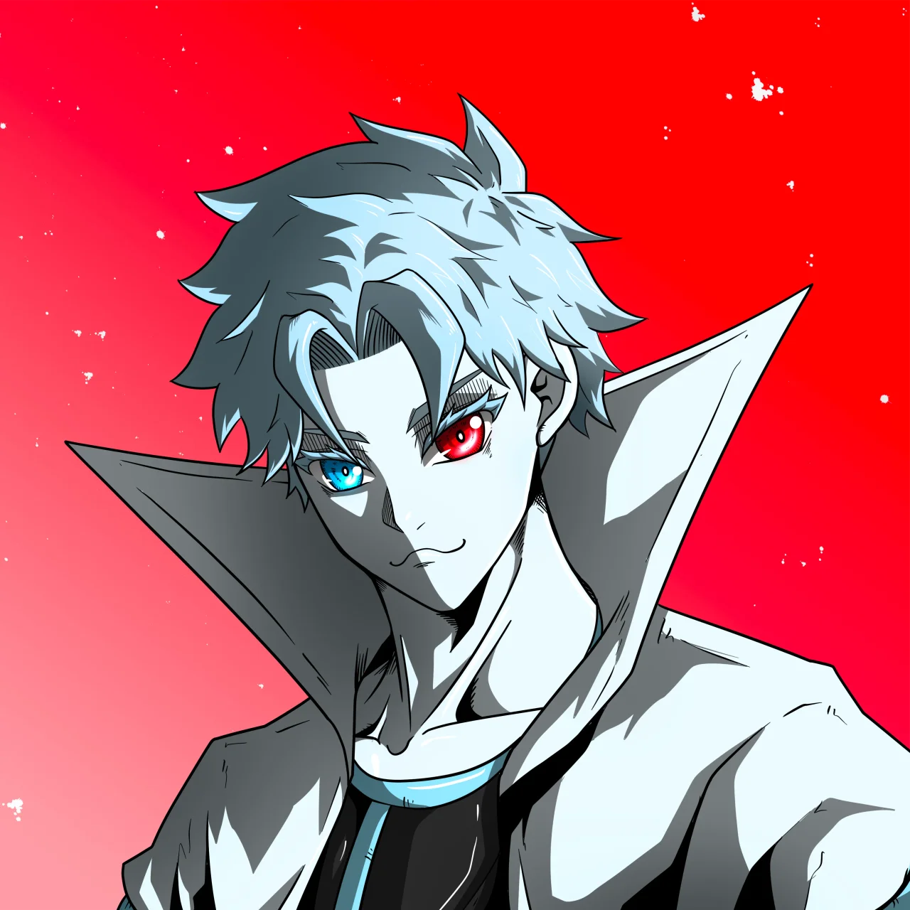 ALIEN #825. Alienzone digital collectible artwork. Eyes: Kôsaiishoku; Hair: Hankôteki; Mark: None.