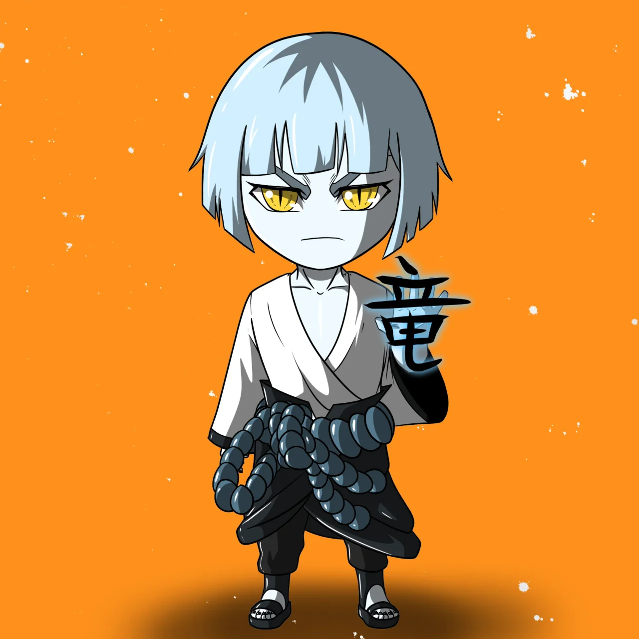 ALIEN #830. Alienzone NFT Chibi artwork.