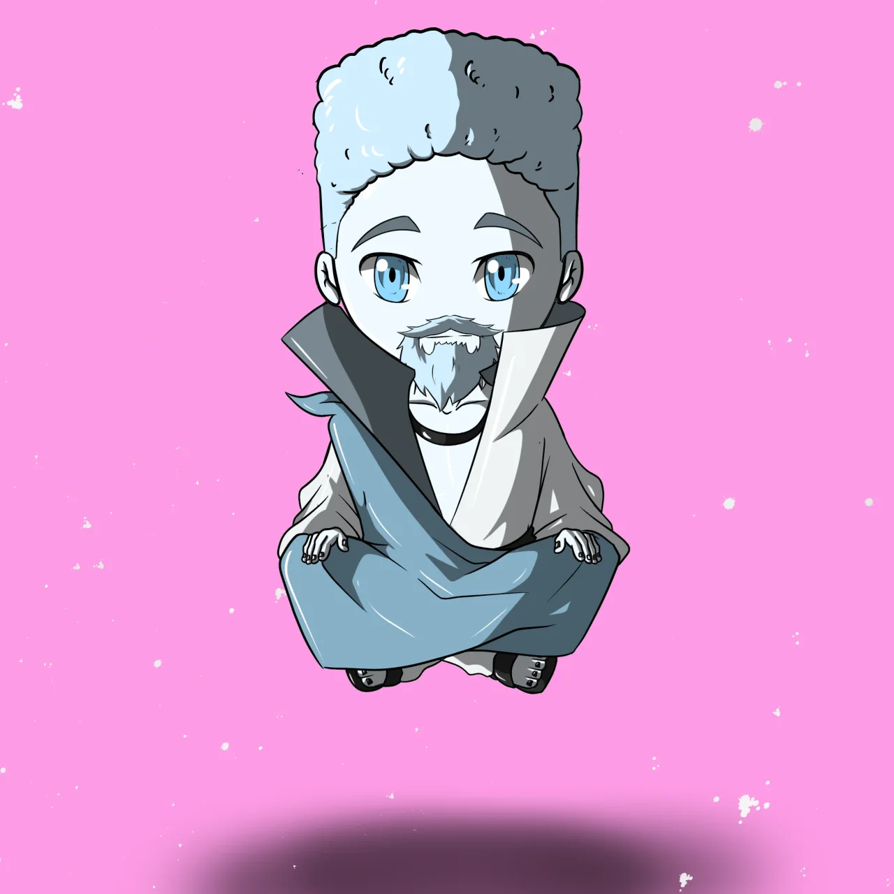 ALIEN #832. Alienzone NFT Chibi artwork.