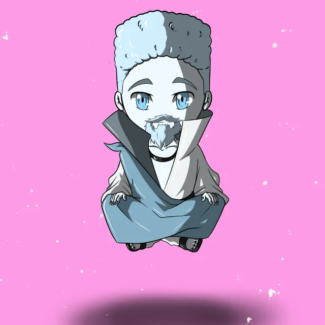 ALIEN #832. Version Chibi du NFT Alienzone.