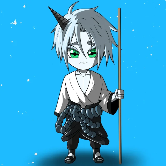 ALIEN #834. Version Chibi du NFT Alienzone.