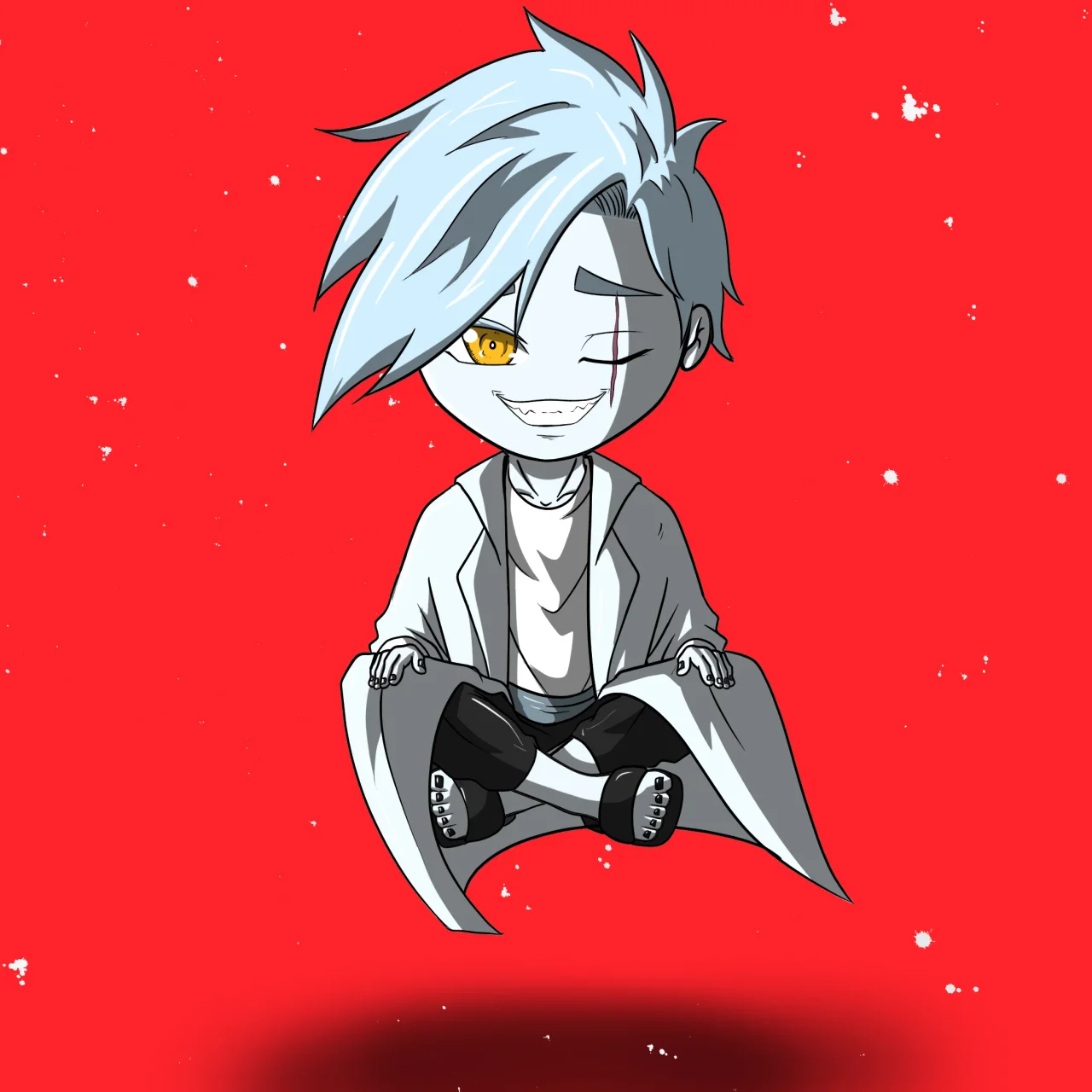 ALIEN #838. Version Chibi du NFT Alienzone.