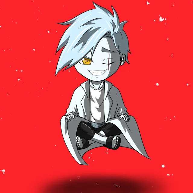ALIEN #838. Version Chibi du NFT Alienzone.