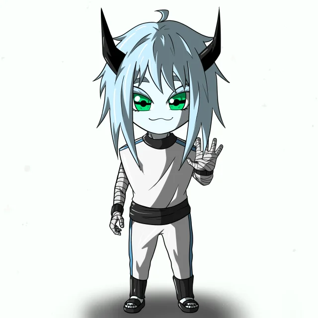 ALIEN #845. Version Chibi du NFT Alienzone.