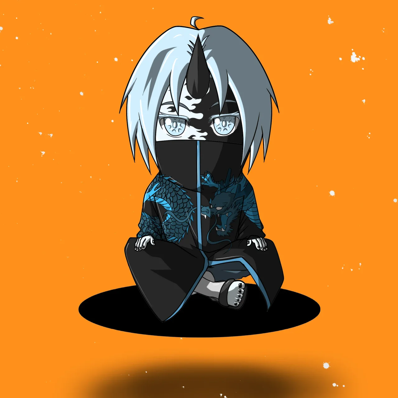 ALIEN #849. Alienzone NFT Chibi artwork.